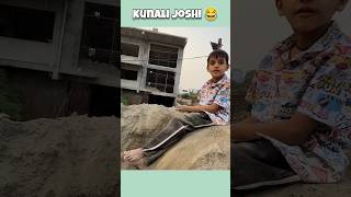 Kunali dekho kya kar raha hai piyush ke saath😱 souravjoshivlogs piyushjoshivlogs shorts [upl. by Katha424]