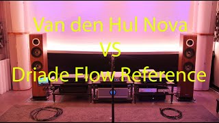 Can you hear a difference in speaker cable Van den Hul Nova VS Driade Flow Reference 808 [upl. by Htidra]