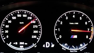 BMW M5 F10 Kickdown Acceleration 120270 kmh Onboard V8 Biturbo Sound Beschleunigung LCI [upl. by Garlen947]