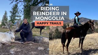 Riding Reindeer in Mongolia with Verena Sutherland  Ep 20 [upl. by Girand42]