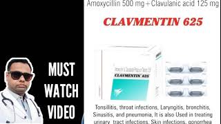 Clavmentin 625mg tablet details in hindi। [upl. by Allak]