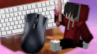 CLICKY KBM ASMR Uncut no commentary  Hypixel Bedwars [upl. by Niarfe125]