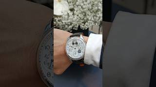 IWC SCHAFFHAUSEN PORTUGIESER AT WRIST [upl. by Namajneb1]