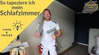 Vliestapete im Schlafzimmer  Tipps amp Tricks  Worauf achten [upl. by Gladis567]