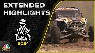 Stage 11  2024 Dakar Rally  EXTENDED HIGHLIGHTS  11824  Motorsports on NBC [upl. by Zelle]