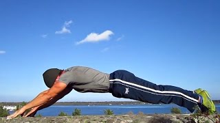 Jack Lalanne Push ups 30 reps  EXTREME Core Exercise [upl. by Nnyletak]