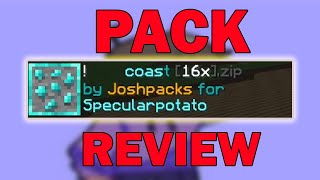 Reviewing Coast 16x Specularpotatos 75k Pack  Pack Review [upl. by Airehtfele681]