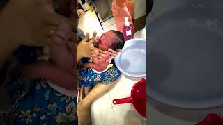 EP48 Mummy Taking bath of the new born Baby Ellex [upl. by Marguerie]