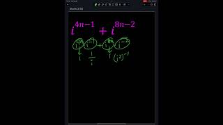 Powers of Complex Numbers maths complexanalysis complexnumbers [upl. by Eniarol]