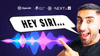 🔴 Let’s build Siri Clone with NEXTJS 14 Microsoft Azure OpenAI Whisper Speech Recognition AI [upl. by Gabbi]