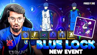 🔥BLUE LOCK x FREE FIRE🔥 NEW UPCOMING EVENT  EVENT FREE FIRE  GAMING TAMIZHAN [upl. by Nivonod]