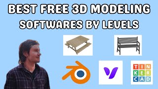 Best free 3D modeling softwares by levels [upl. by Lindbom]