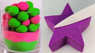 Very Satisfying 8 Minutes Relaxing and Decompressing Kinetic Sand Video ASMR No247 [upl. by Nylesaj198]