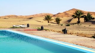 Merzouga Morocco  Sahara Desert Tour  Camel Trekking [upl. by Naivat652]