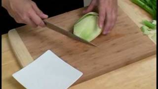 Cooking Tips  How to Clean Anise Fennel [upl. by Suoilenroc]