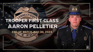 TFC Aaron Pelletiers Celebration of Life Service [upl. by Licec511]