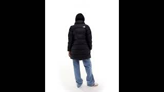 THE NORTH FACE Saikuru Puffer Parka Jacket Shiny Black Women  Asos [upl. by Kaila]