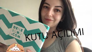 DENE BUNU COM  KUTU AÇILIMI [upl. by Oleic915]