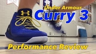 Under Armour Curry 3 Performance Test And Full Review [upl. by Tadich]