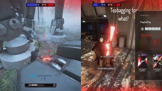 Sometimes all you need is two people to winBattlefront 2 HVV 32 [upl. by Airun947]