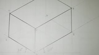 Isometric projection of a block in engineering ISOA1 [upl. by Isus]