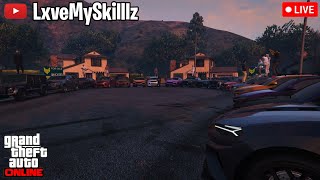 GTA 5 ONLINE LIVE CAR MEET🚘 CAR SHOW🔥 DRAGS  CRUISE Ps4💯 [upl. by Anaujat683]