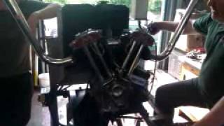 Matchless Morgan 3 three wheeler engine [upl. by Phillada]