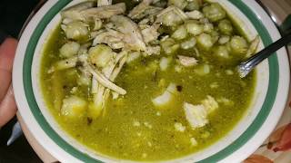 POZOLE VERDE 🤤 DELICIOSO y FACIL [upl. by Goat417]