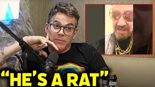 SteveO REACTS To Bam Margera Smoking Crck On IG LIVE [upl. by Aleehs]