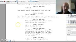 Screenwriting 101  Final Draft Tips How To INSTANTLY Lower Your Page Count [upl. by Melosa]