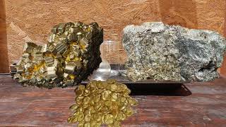 Pyrite and Arsenopyrite chalcopyrite are common minerals associated with gold deposits [upl. by Sielen599]