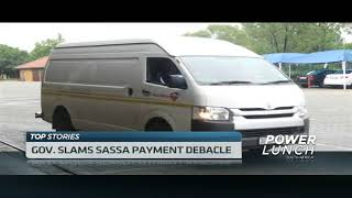 Social Development Departments slam Sassa payment debacle [upl. by Dorwin429]