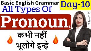 What is pronoun  Pronouns List  Pronouns examples  Pronoun सर्वनाम [upl. by Mallis]