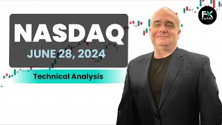 NASDAQ 100 Daily Forecast and Technical Analysis for June 28 2024 by Chris Lewis for FX Empire [upl. by Afatsum884]