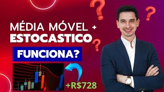 Daytrade AVANÇADO Setup Média Móvel  Estocastico Lento O segredo do Sucesso [upl. by Dimitris]