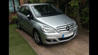 mercedes b200 oil and filters replacement [upl. by Ahseekan]