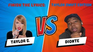 FINISH THE LYRICS  TAYLOR SWIFT EDITION  Spooky Reaction Marathon [upl. by Jesus]