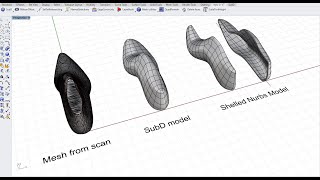 Rhino 7 Getting started with Quadremesh [upl. by Ioved969]