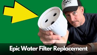 Epic Water Filters replacement filter for dispenser review and how to replace [upl. by Nod]