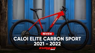 CALOI ELITE CARBON SPORT 2021  2022  REVIEW  EURIDES BIKE [upl. by Lennor]