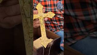 He found a priceless treasure hidden inside the chapel 😱  metaldetecting shorts detectorists [upl. by Brace]