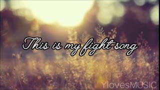 Rachel Platten  Fight Song Lyrics [upl. by Hahcim]