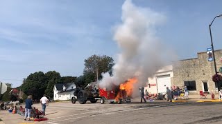 STEAM ORGAN EXPLOSION  Hesper Mabel Steam Engine Days 2024 [upl. by Tootsie]