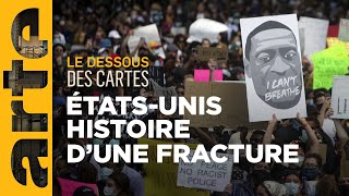 ÉtatsUnis  fractures dhier et daujourdhui  Le dessous des cartes  ARTE [upl. by Alleinad]