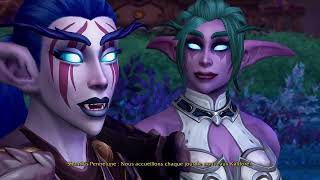 Tyrande retrouve Malfurion Patch 1025 Cinématique Dragonflight [upl. by Lord111]