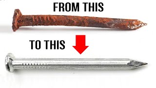 How to Remove Rust from Metal Quickly  Home Made Solution [upl. by Llen]