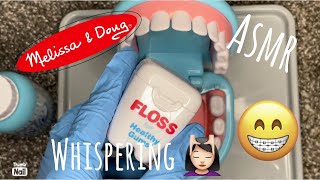 Melissa amp Doug Dentist kit  extras ASMR [upl. by Emanuele829]