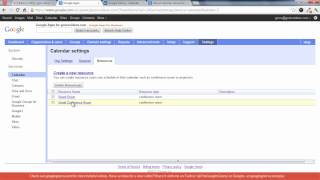 How to Subscribe to a Resource Calendar in Google Calendar [upl. by Meenen]