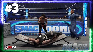 WWE 2K24 MyRISE  3  MIZ TRIED TO SCREW ME [upl. by Nymsaj708]