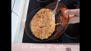 Tortilla de patatas sin huevo [upl. by Rasec]